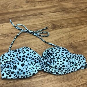Victoria’s Secret Leopard Print Bikini Top
